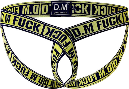 Kinksters Ανδρικό Εσώρουχο Jockstrap Κίτρινο