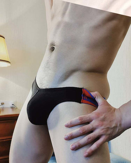 Kinksters Ανδρικό Εσώρουχο Jockstrap Μαύρο