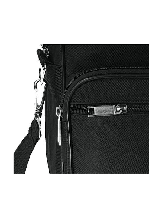 Herrentasche Schulter / Crossbody Schwarz