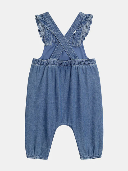 Kinder Latzhose Jeans Rot