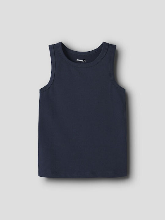 Name It Kids' Set with Undershirts Navy Blue 2pcs
