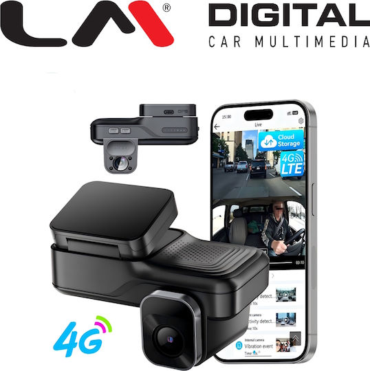 LM Digital X202-G421 Κάμερα DVR Αυτοκινήτου Wi-Fi, GPS