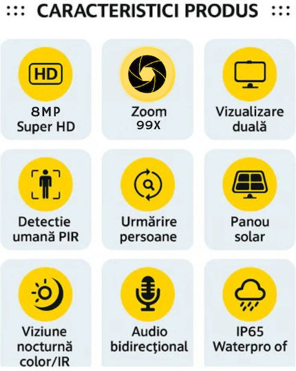 Taggo Camera de vânătoare Cu vedere pe timp de noapte Cu detectare de mișcare