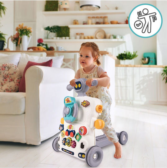 MalPlay Mit Elterngriff Für 6+ Monate Graue Lauflernhilfe