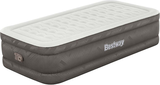 Bestway Φουσκωτό Στρώμα Ύπνου Μονό με Ενσωματωμένη Ηλεκτρική Αντλία 191x97x46εκ.