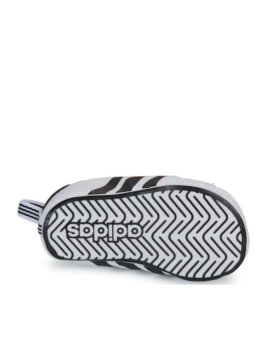 adidas Βρεφικά Sneakers Αγκαλιάς Λευκά Court