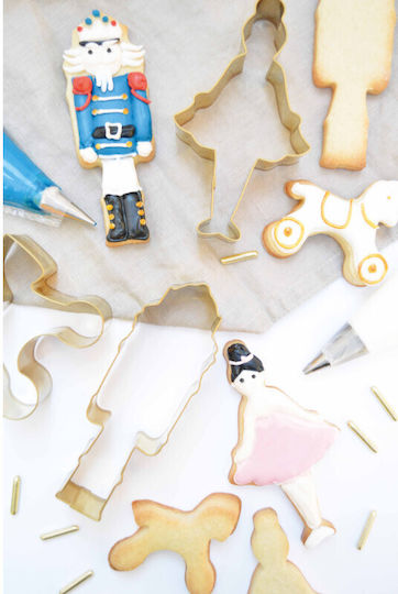 Scrap Cooking Set 3 Decupatoare Biscuiți Spărgătorul de Nuci Balerină Căluț