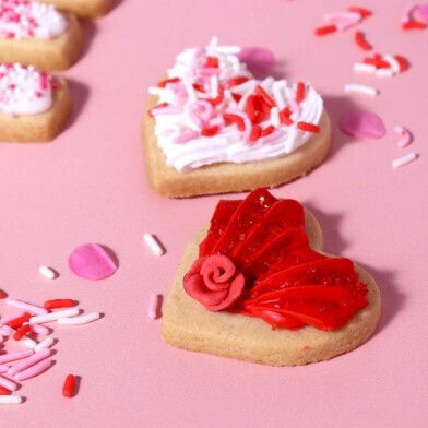 Set 3 Keksausstecher Herzformen Valentinstag PME