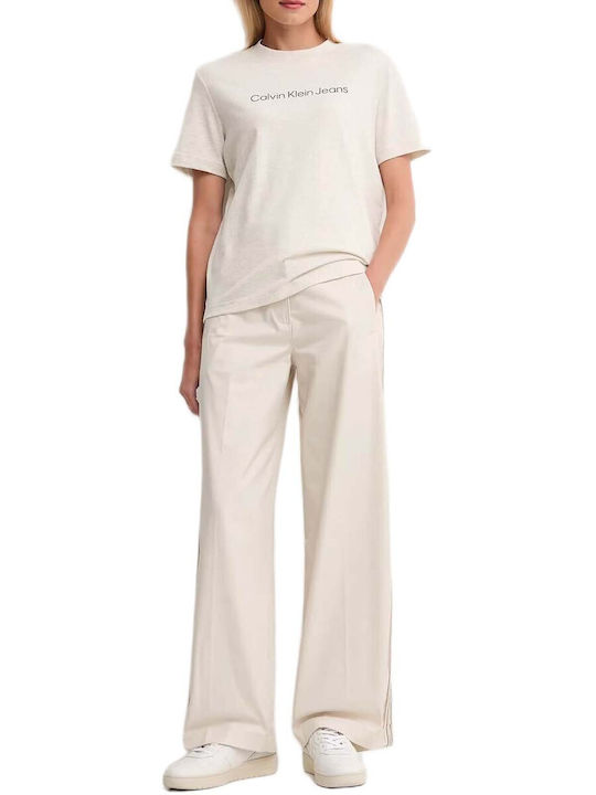 Calvin Klein T-Shirt Εκρού