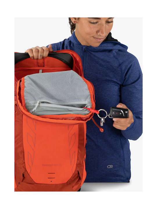 Osprey Tempest Ορειβατικό Σακίδιο 30lt Αδιάβροχο Πορτοκαλί Hiking