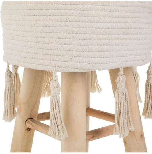 Hocker Für das Wohnzimmer Hölzernes White