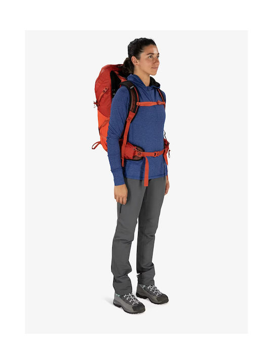 Osprey Tempest Ορειβατικό Σακίδιο 30lt Αδιάβροχο Πορτοκαλί Hiking