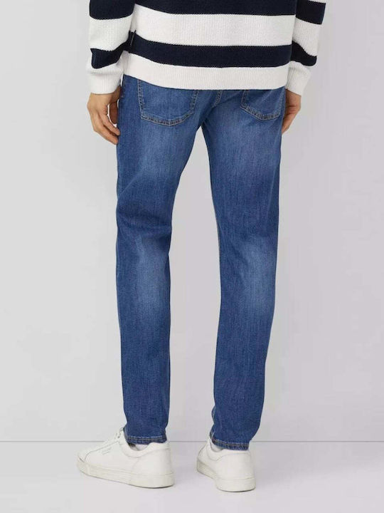 Nelio Pantaloni Jeans pentru Bărbați cu Croială Slim Blue