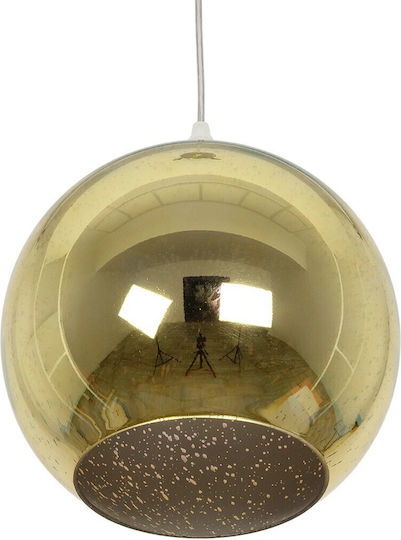 GloboStar Saturn Κρεμαστό Φωτιστικό Πολύχρωμο με Ντουί E27 25x25x22εκ.