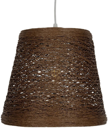 GloboStar Playroom Pendant Light Brown with Socket E27 30x30x30cm