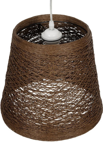 GloboStar Playroom Pendant Light Brown with Socket E27 30x30x30cm