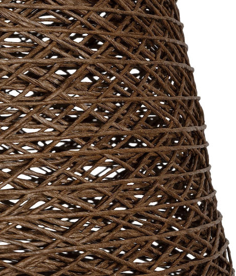 GloboStar Playroom Pendant Light Brown with Socket E27 30x30x30cm