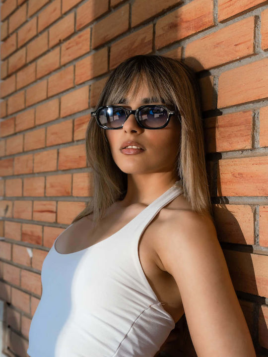 Red Raven Connor Unisex Sunglasses with Black Frame and Light Blue Lens rd-000018-LIGHTBLUE-52658658476366