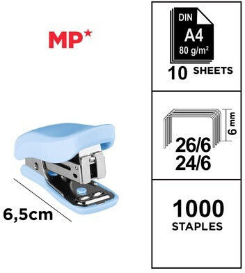 Madrid Papel Mini Büroklammern Handwerkzeug Blau