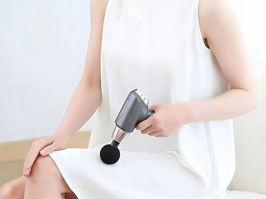 Verk Group Gun Massage for the Head, the Waist & the Body with Vibration Blue
