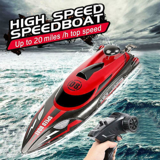 Remote Controlled Speedboat Red