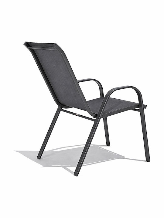 Outdoor Living Room Set 5 Pieces Anthracite