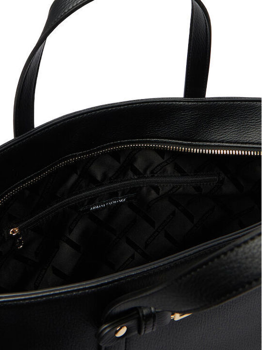 Armani Exchange Geantă Tote Dama Din Piele