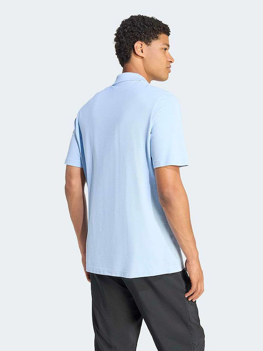 adidas Polo Μπλούζα Γαλάζια