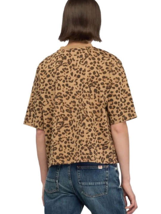 Γυναικείο T-shirt Animal Print Leopard