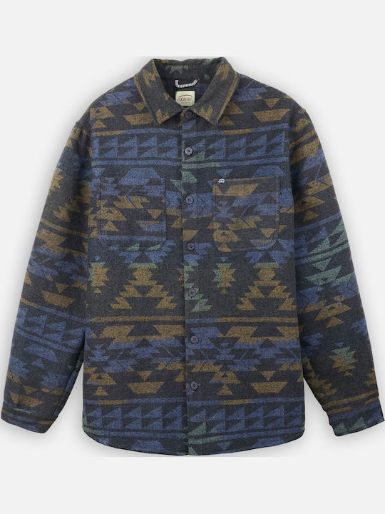 Дълъг Ръкав Overshirt в Стандартна Кройка Графит