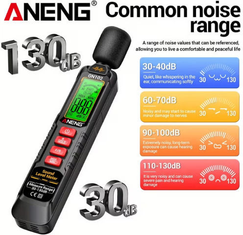 Aneng GN102 Мерач на децибели