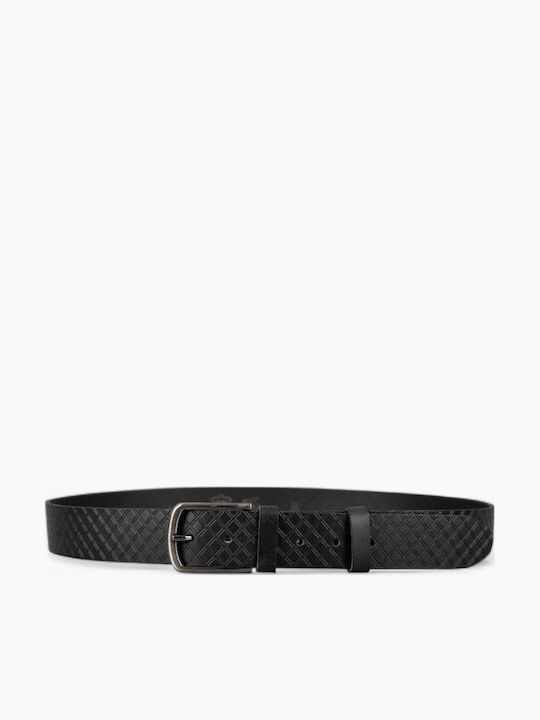 Men's Belt Leather Black