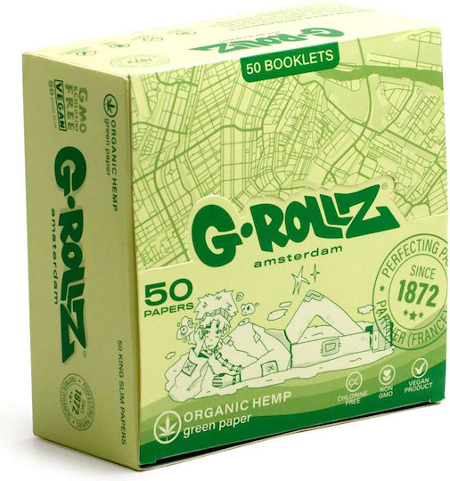 G-Rollz Zigarettenpapier King Size 50 Blätter 1Stück