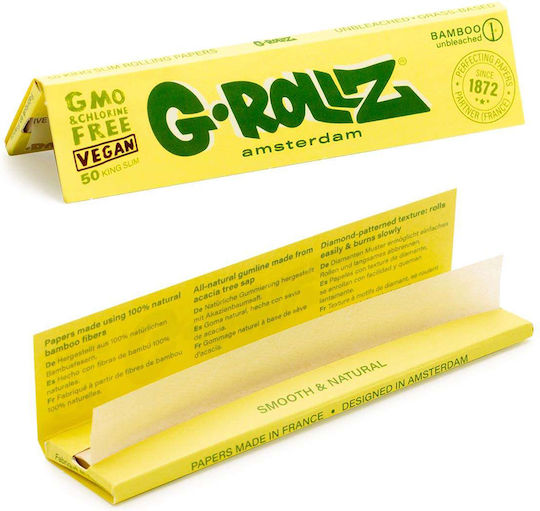 G-Rollz Foițe de Țigări Rulate King Size 50 foi 1buc