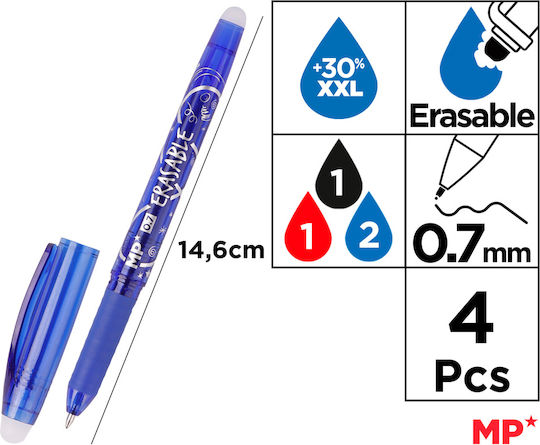 Madrid Papel Stift Kugelschreiber 0.7mm 4Stück