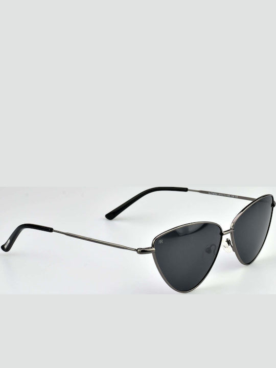 Red Raven Wannabe Ochelari De Soare Pentru Femei Cu Ramă Metalică Gunmetal Polarized