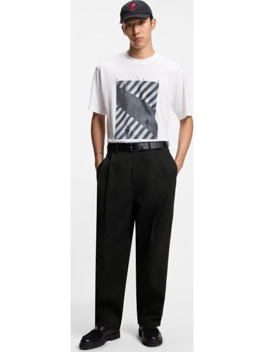 Pantalon De Blugi Pentru Bărbați Relaxed Fit Negru