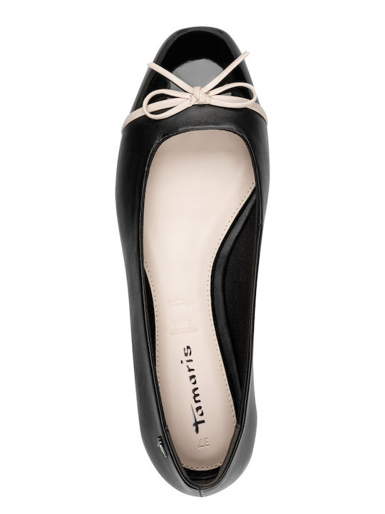 Leather Ballerinas Black