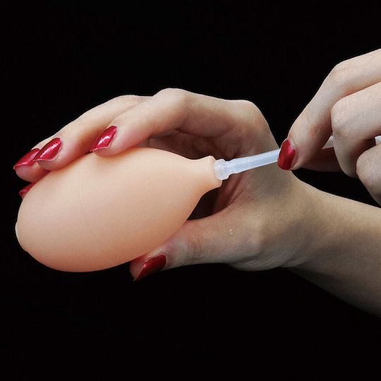 Smd Ultrawet 2.0 Realistic Squirting Dildo And Vibrator 2-in-1 Penetrating And Squirting Dildo With Suction Cup And Pump 20.5cm Flesh