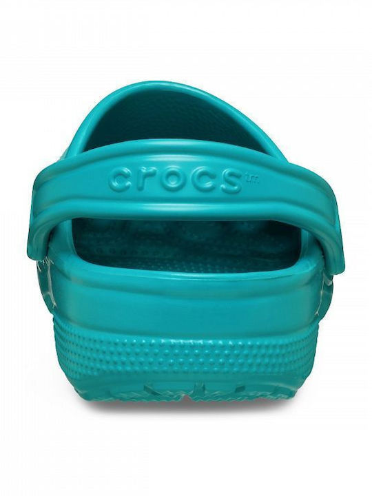 Crocs Classic Γυναικεία Σαμπό Πράσινα