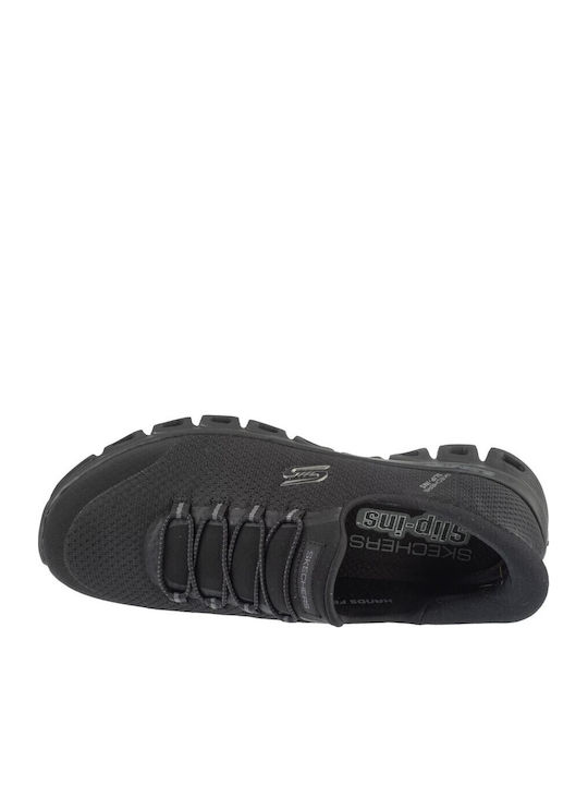 Slipins Glidestep Pursuit Women's Canvas Slip-Ons Black