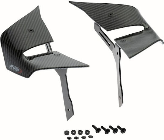 Side Spoilers D12 Carbon Look Honda CB1000 Hornet SP 25 22384C Puig