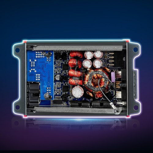 Vevor Car Audio Amplifier 4-channel Bridgeable Car Amplifier Multichannel Class D Stereo Amp Max 4 X 120w At 4 Ohms 4 X 200w At 2 Ohms High Output Suvs Pickups Off-road Vehicles