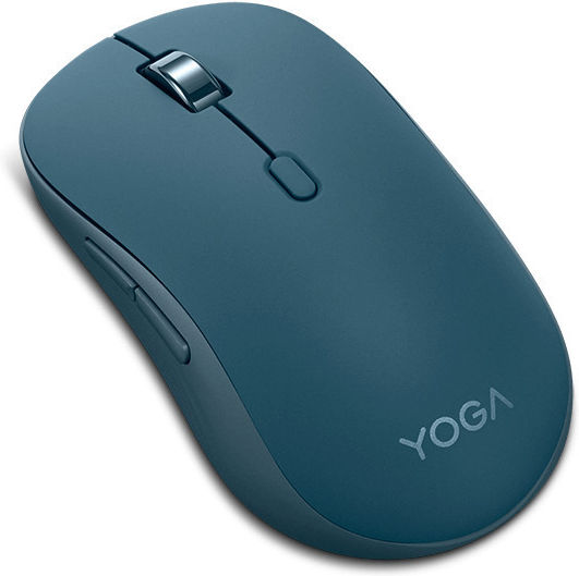 Lenovo Yoga Ασύρματο Εργονομικό Bluetooth Ποντίκι Tidal Teal
