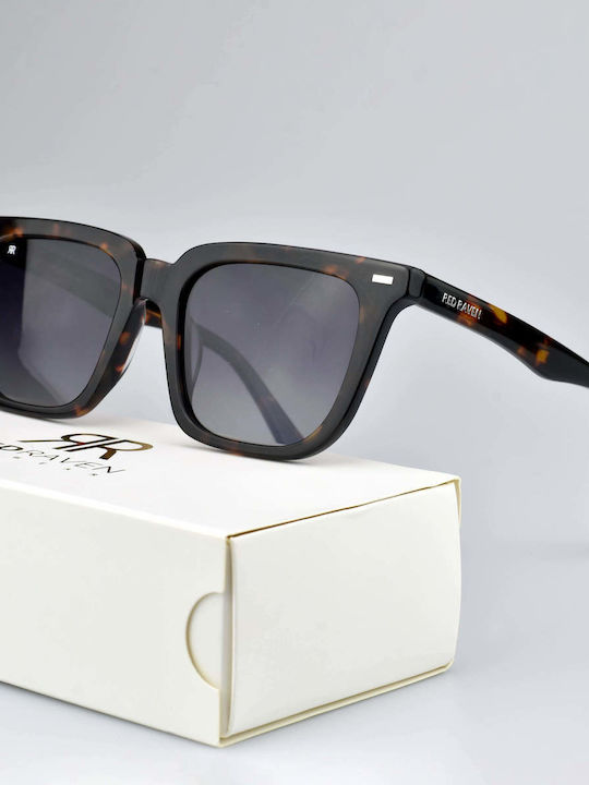 Red Raven Jasper Unisex Ochelari De Soare Cu Ramă Din Plastic / Acetat Amber Polarized