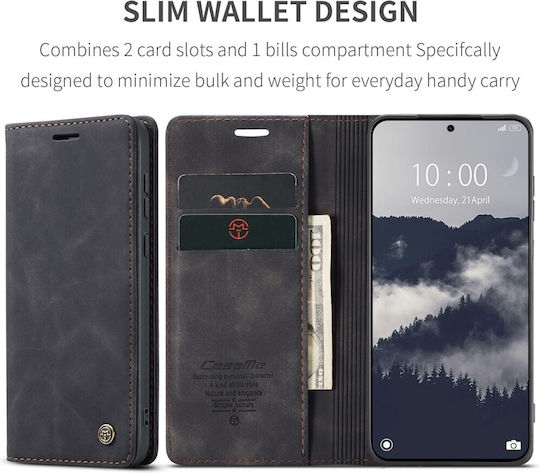 Caseme 013 Retro Book Negru (Redmi Note 15 Pro 5G)