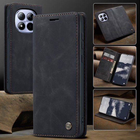 Caseme 013 Retro Book Negru (Redmi Note 15 Pro 5G)