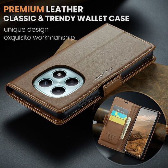 Caseme 023 Luminus Wallet Καφέ (Redmi Note 15)