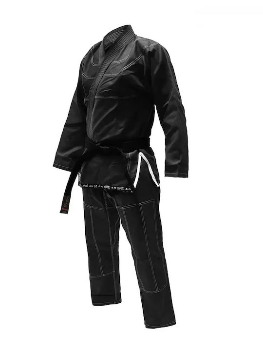Olympus Sport Brazilian Jiu-jitsu Ενηλίκων / Παιδική Στολή Jiu Jitsu Μαύρη