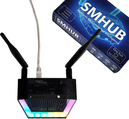 Smart Smart Bridge Z-Wave / Wi-Fi / Bluetooth / Zigbee / IR / Thread Compatible with Google Home, Apple HomeKit & Matter